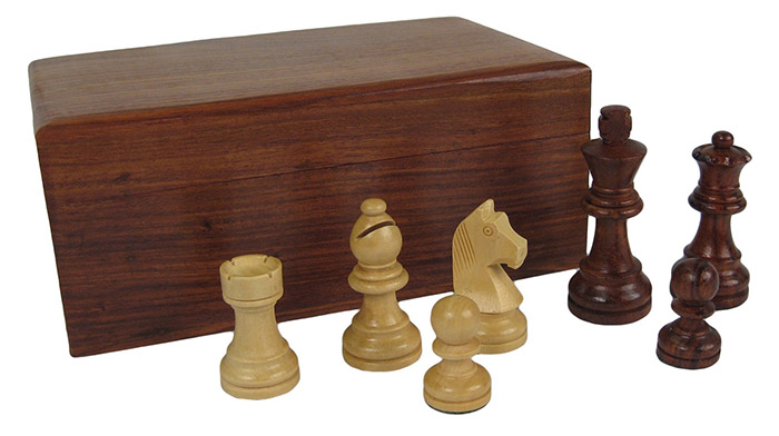 Chess Pieces In Box